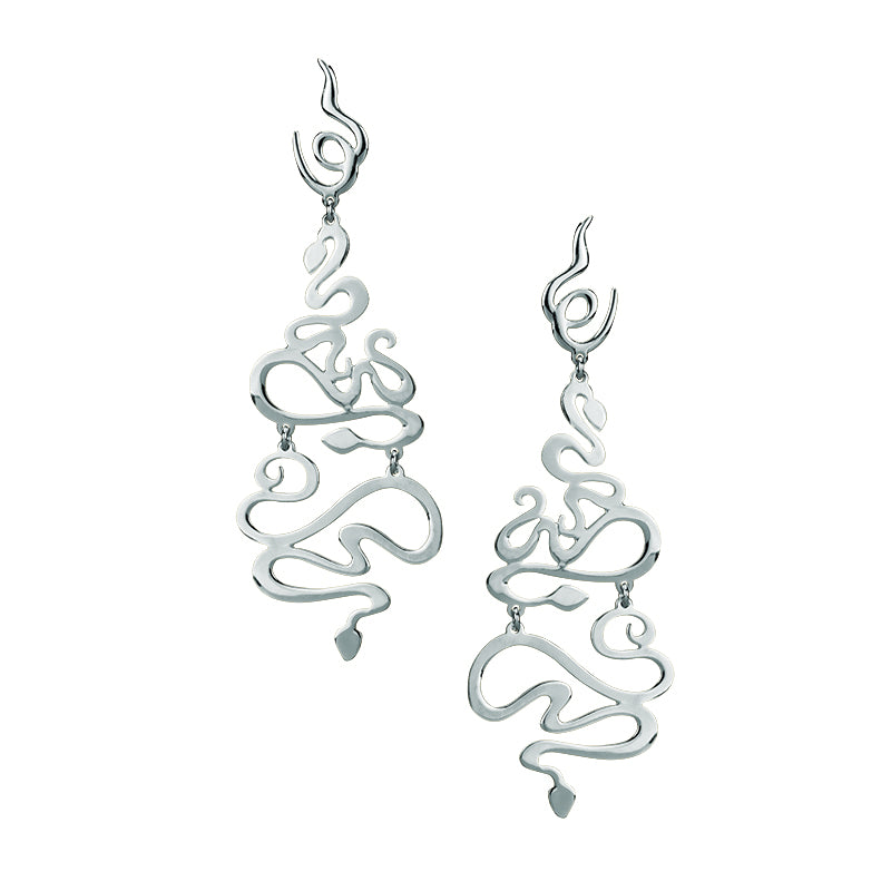 SNAKE EARRINGS