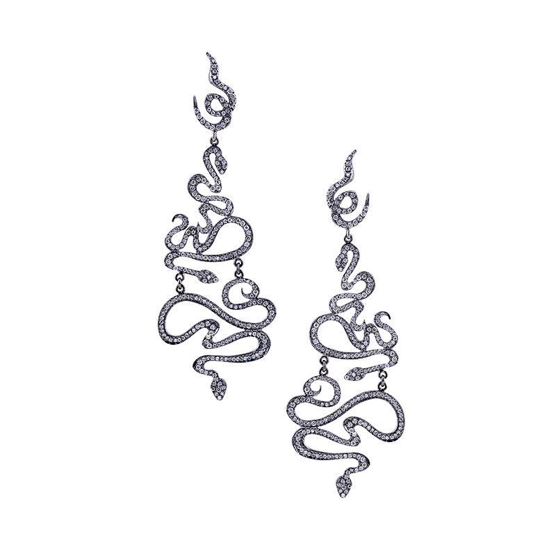 SNAKE EARRINGS